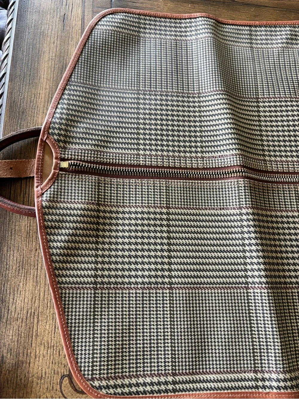 Polo Ralph Lauren Plaid Garment Bag